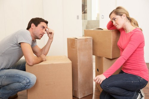 Local small removals team preparing for a Downham move