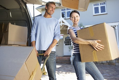 Charity donation items prepared for reuse